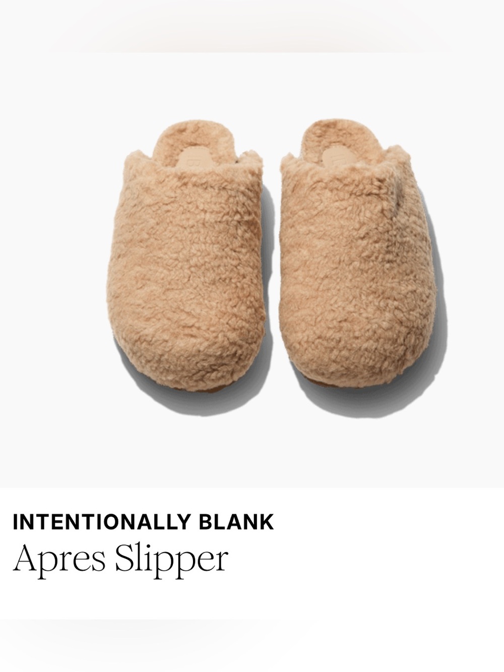 🤎🩴 INTENTIONALLY BLANK APRÈS FAUX FUR SLIPPERS 🩴🤎size 9 NWT